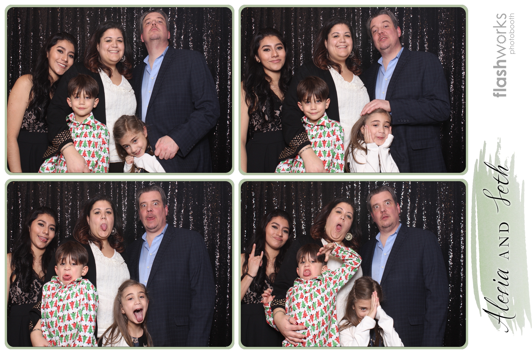 Alesia and Seth Family Social | View more photos from the event at gallery.flashworksphotobooth.com/u/FlashworksPhotoboothInc/Alesia-and-Seth-Family-Social
